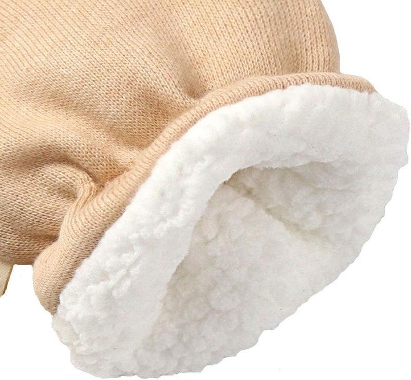 Paladoo Baby Mittens Sherpa Lined Fleece 0-24 Months Winter - Image 4